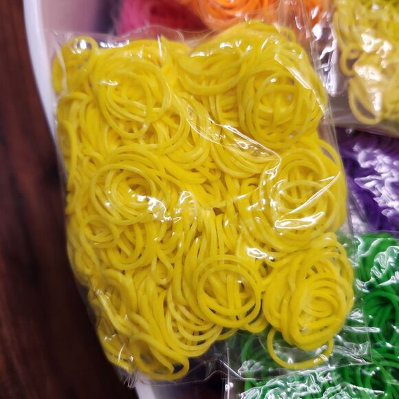 Bulk Loom Bands – 70 Unopened Packs | Rainbow DIY Bracelet Refills - Picture 3 of 7